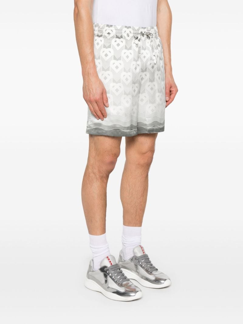 Gradient Heart Shorts