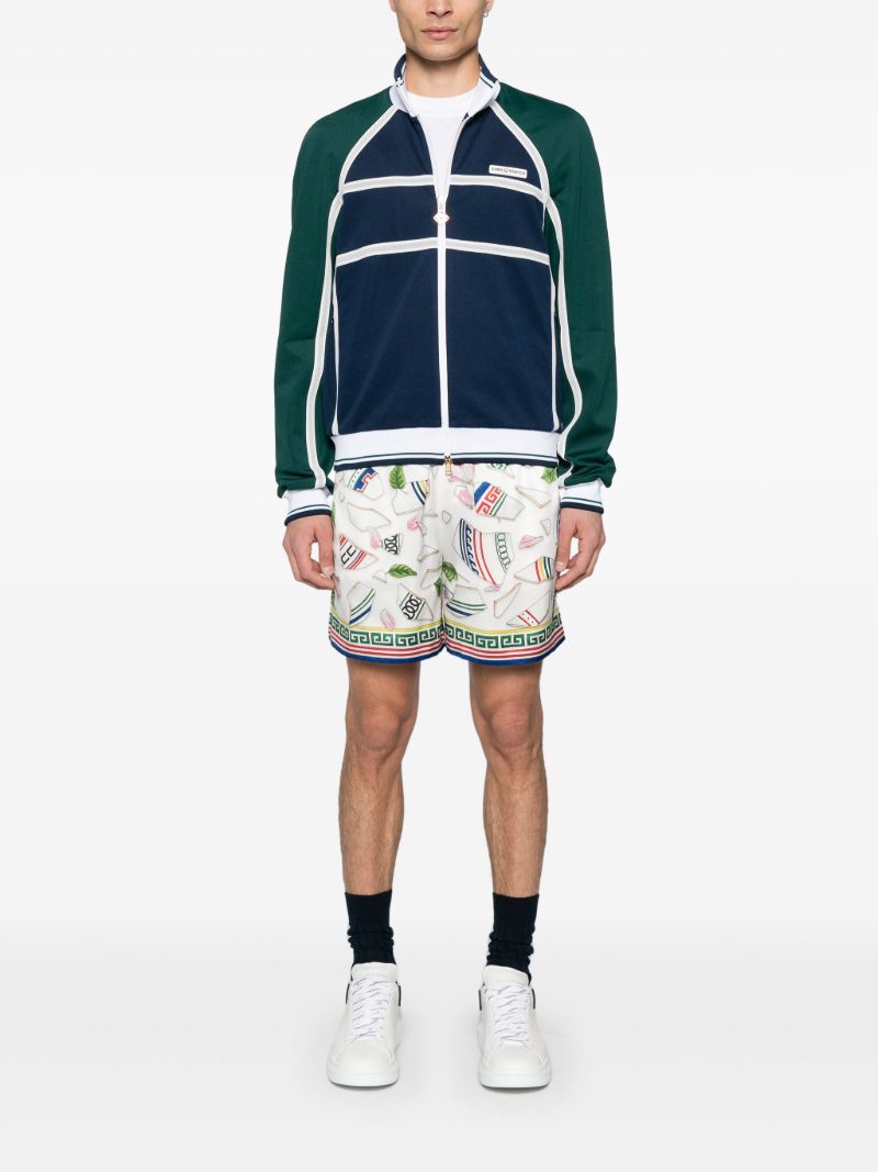 White Le Vase Brise Shorts