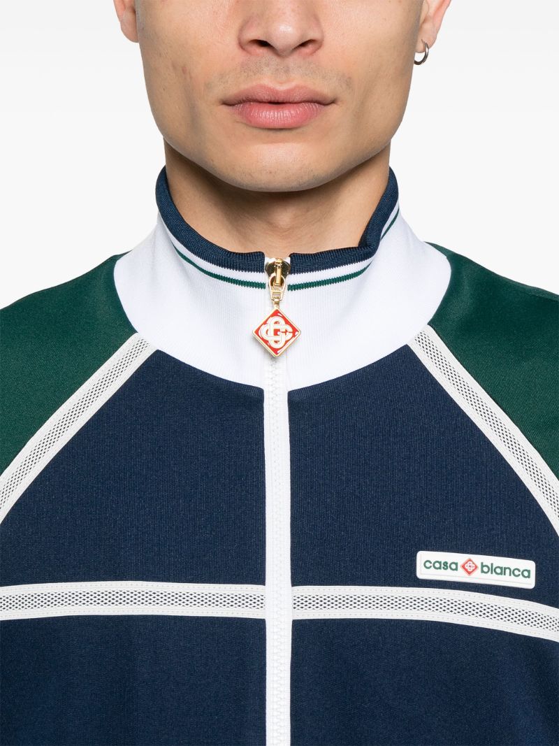 Mesh-tape Track Jacket