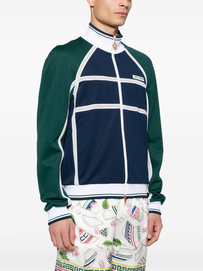 Mesh-tape Track Jacket