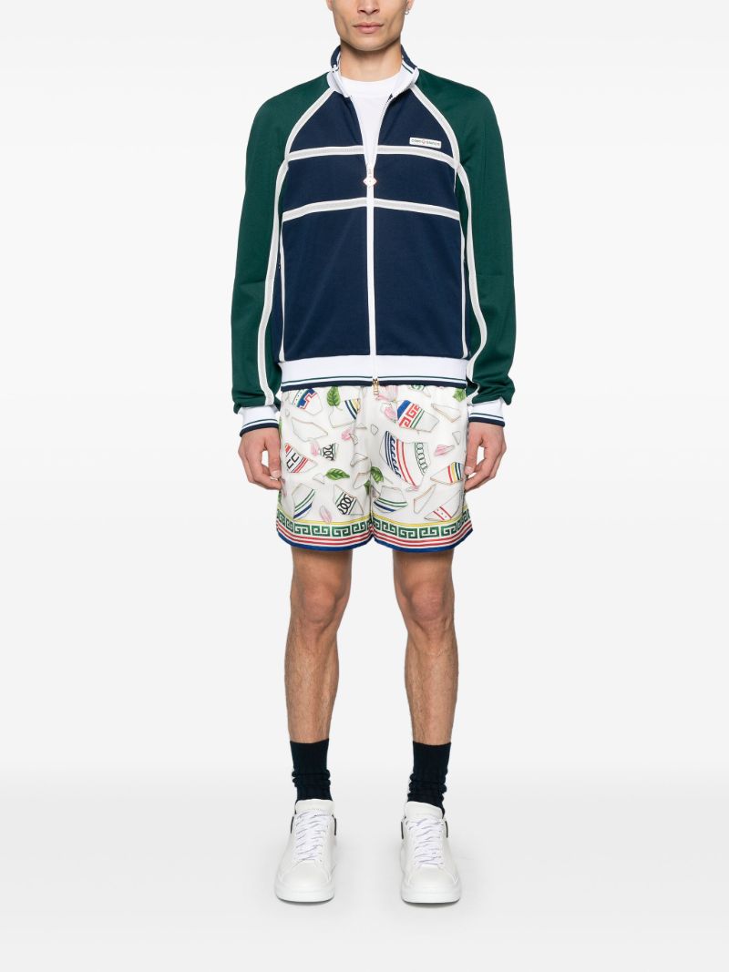 Mesh-tape Track Jacket
