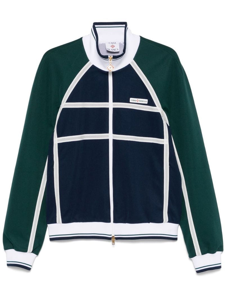 Mesh-tape Track Jacket