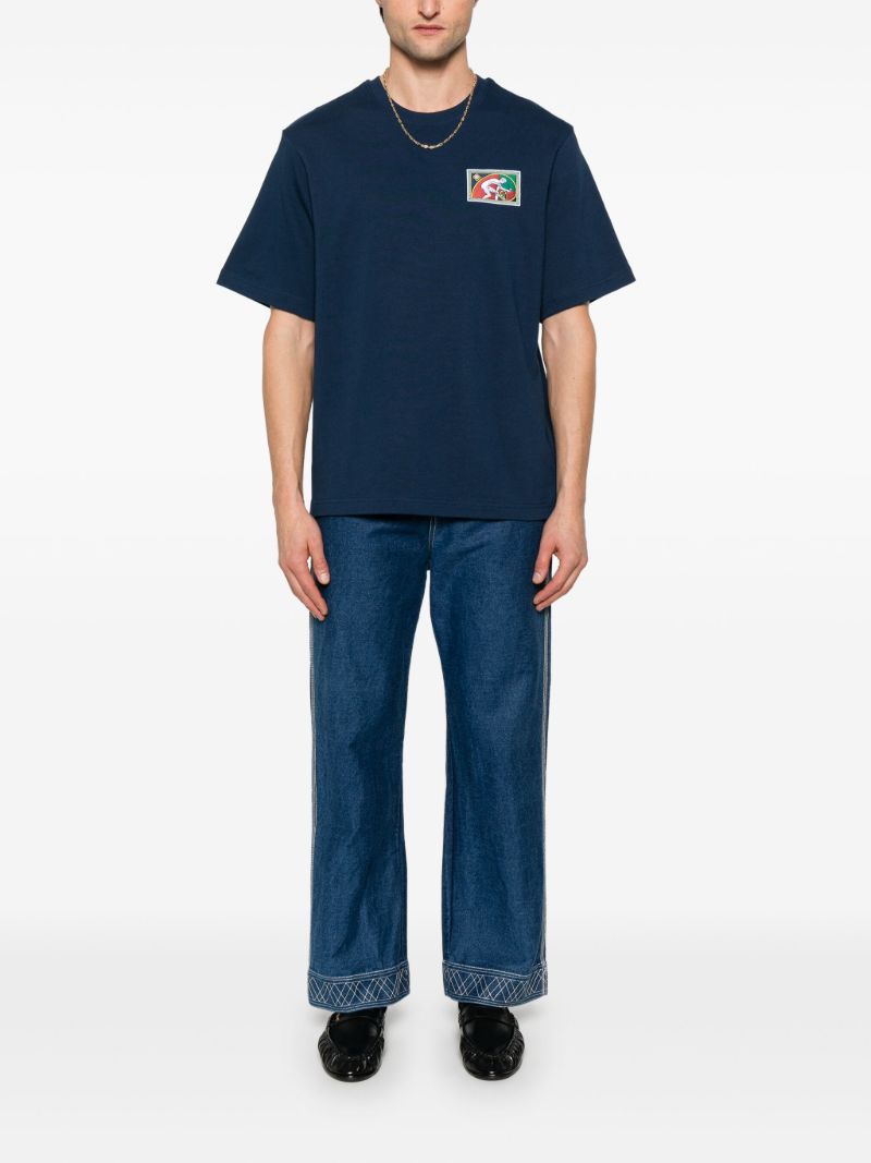 Blue Fibonacci T-shirt