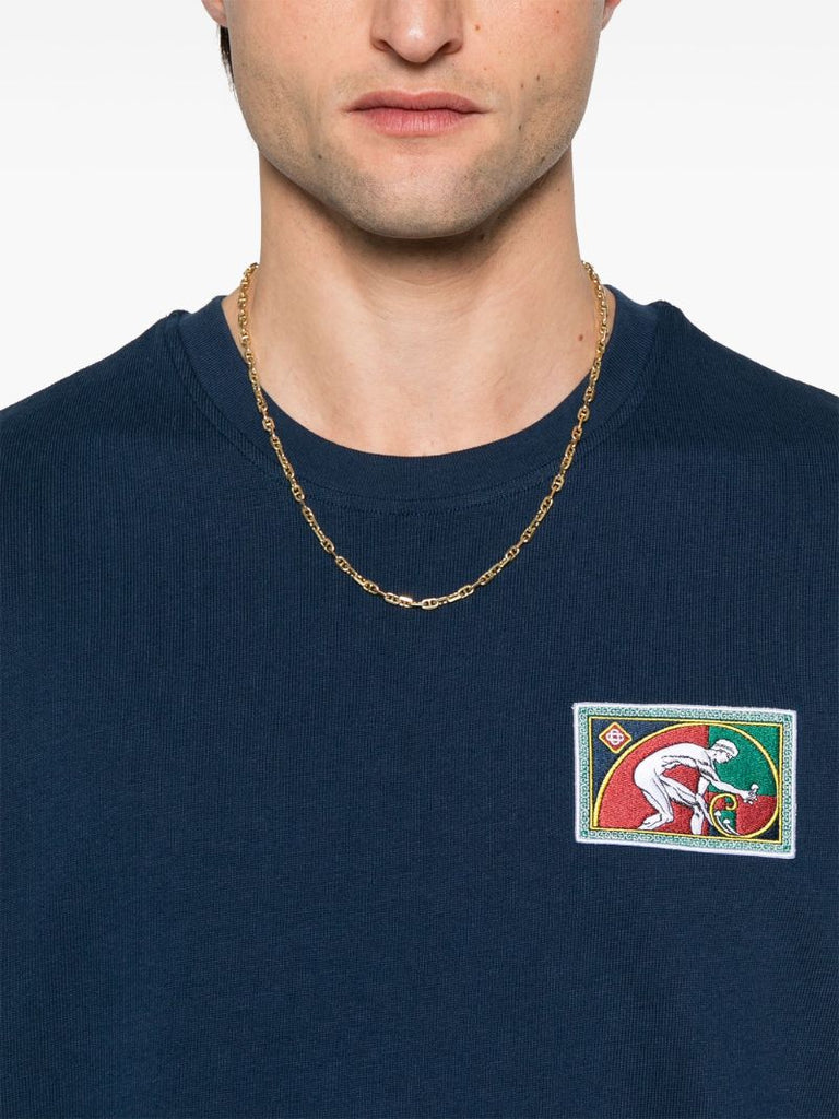 Blue Fibonacci T-shirt