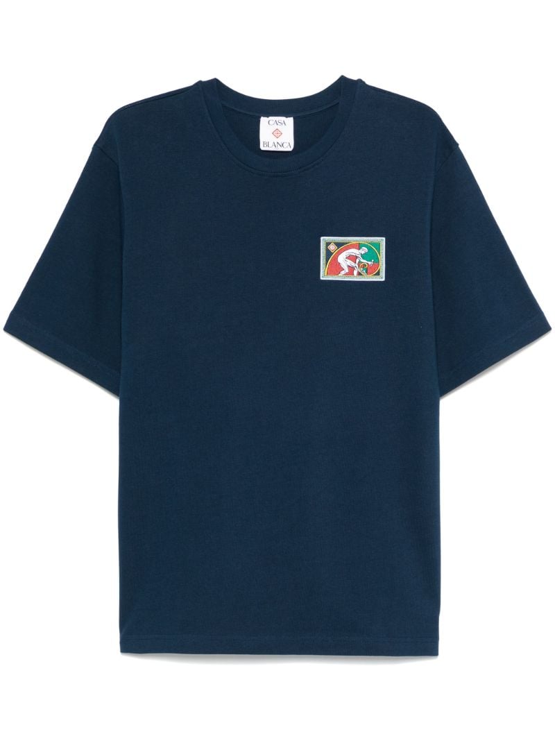 Blue Fibonacci T-shirt