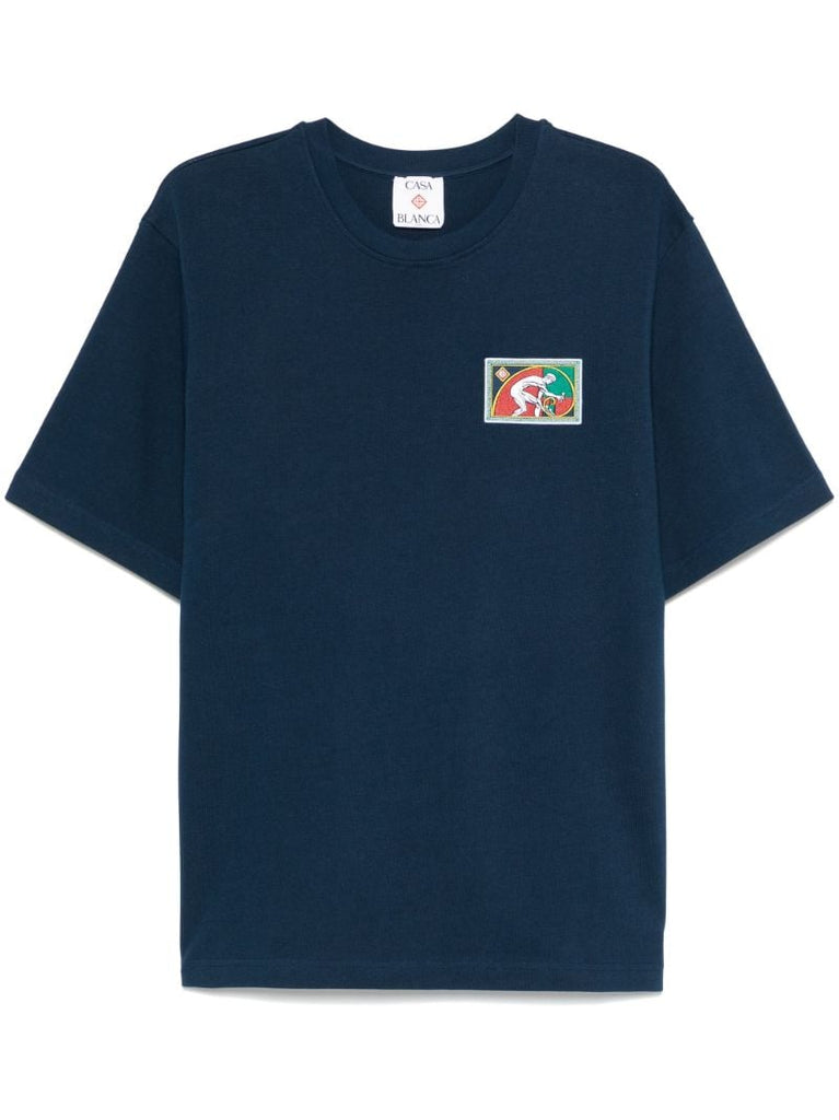 Blue Fibonacci T-shirt