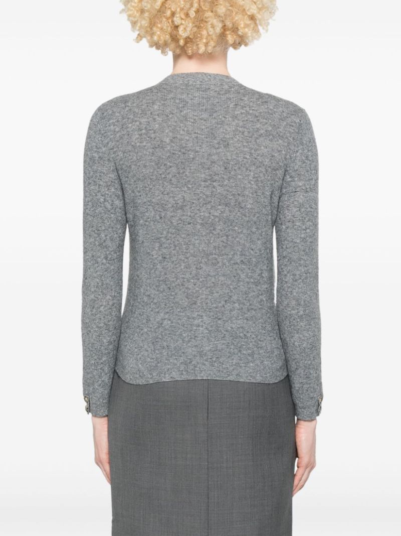 Lace-trim Cardigan