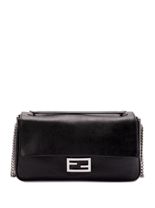 Large Baguette Chain Shoulder Bag
