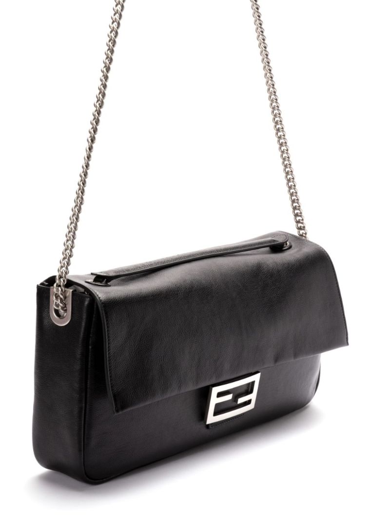 Large Baguette Chain Shoulder Bag