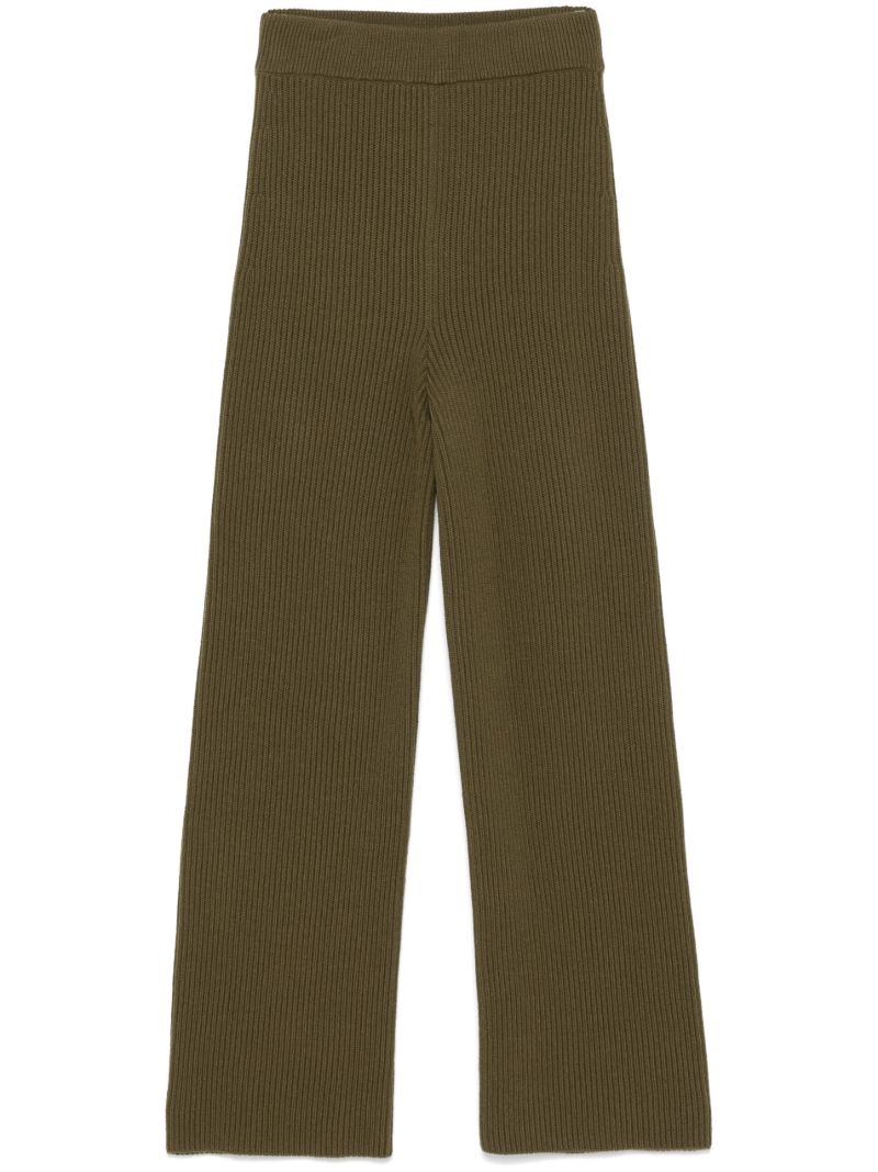 Wool Palazzo Pants