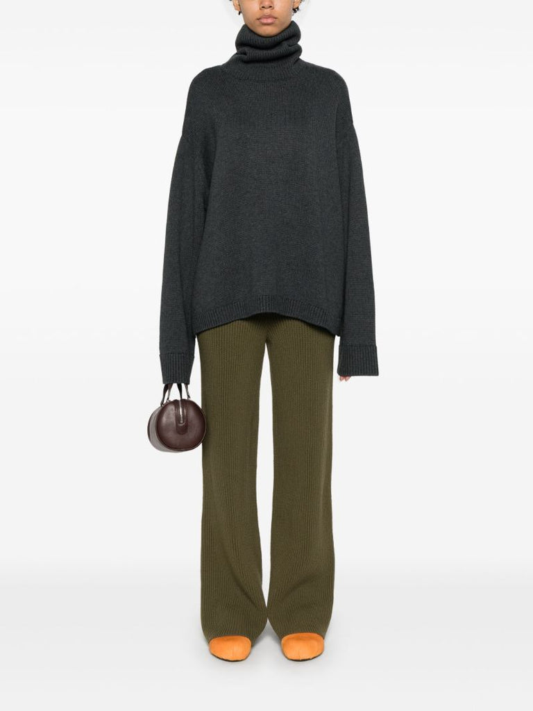 Wool Palazzo Pants