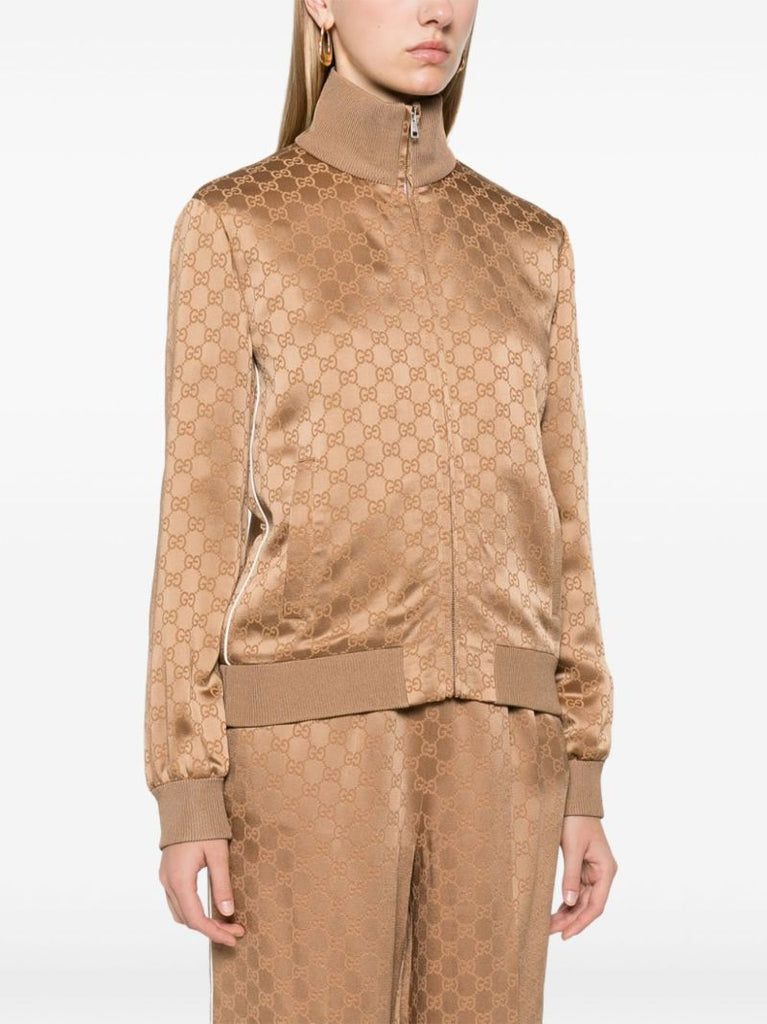 Gg Jacquard Zip Jacket