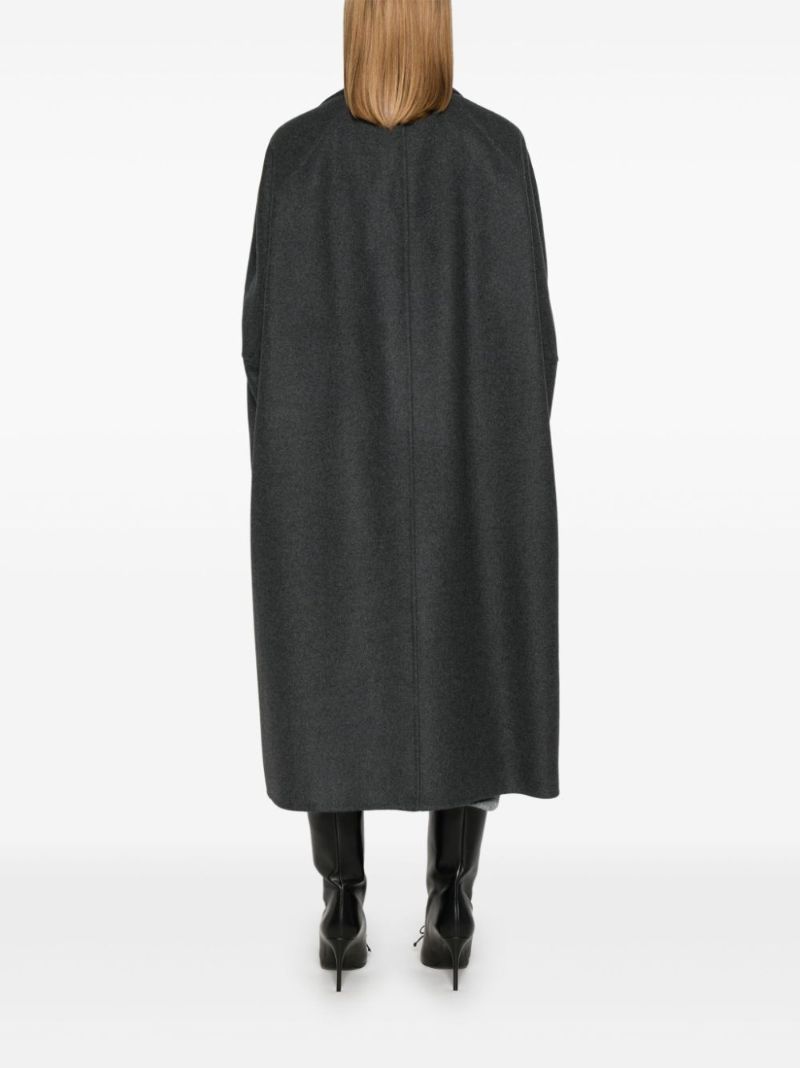 MÃ_x0083_Â©lange-effect Single-breasted Coat