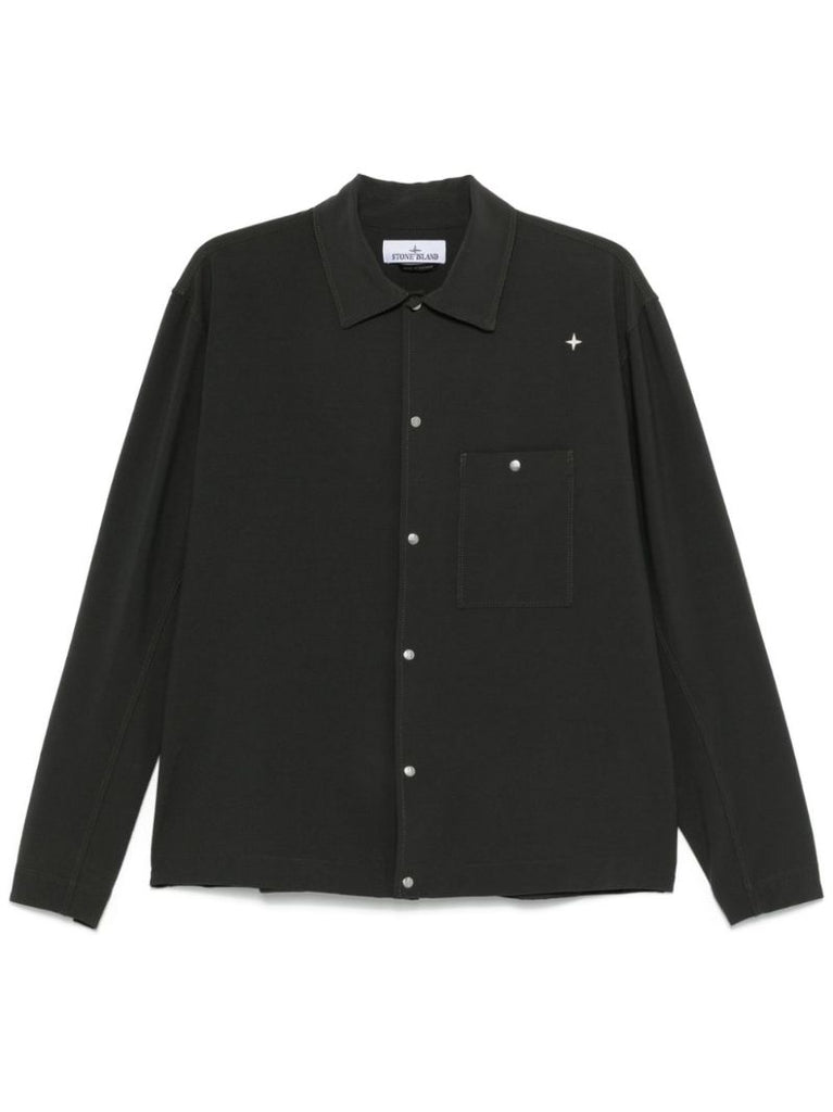 Logo-embroidered Shirt