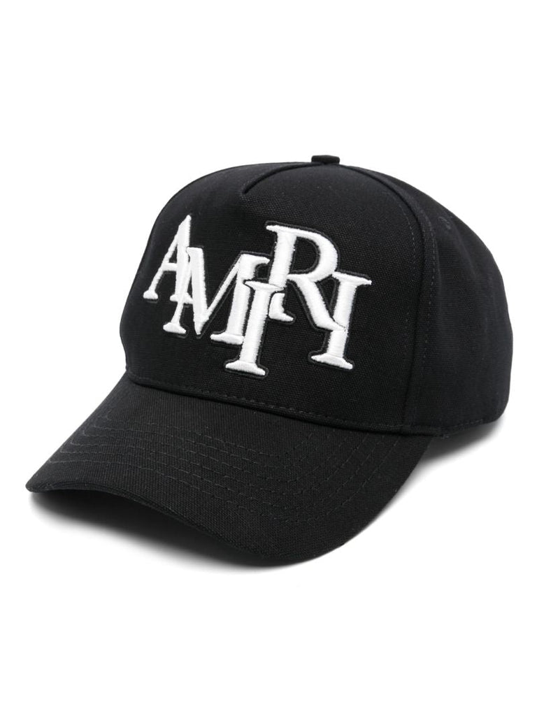 Staggered-logo Cap