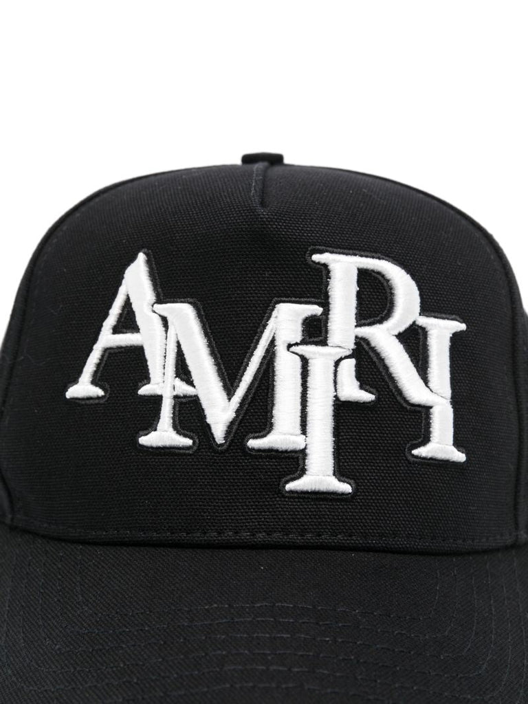 Staggered-logo Cap