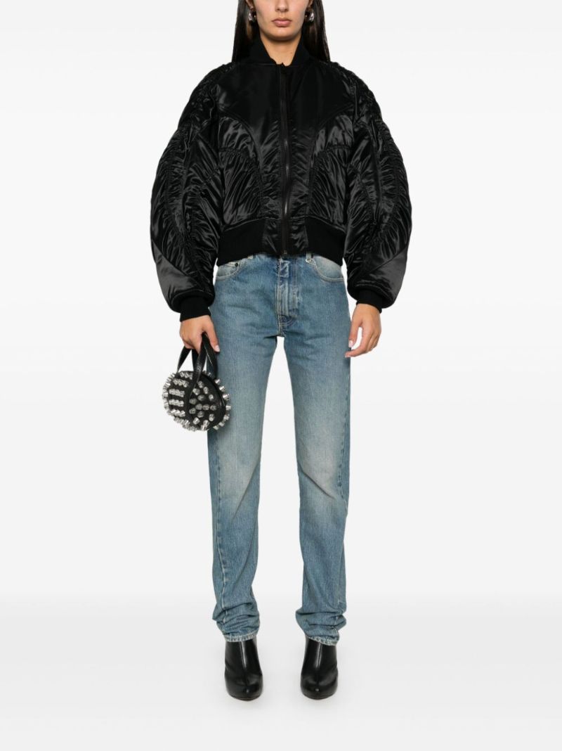 Satin Bomber Jacket