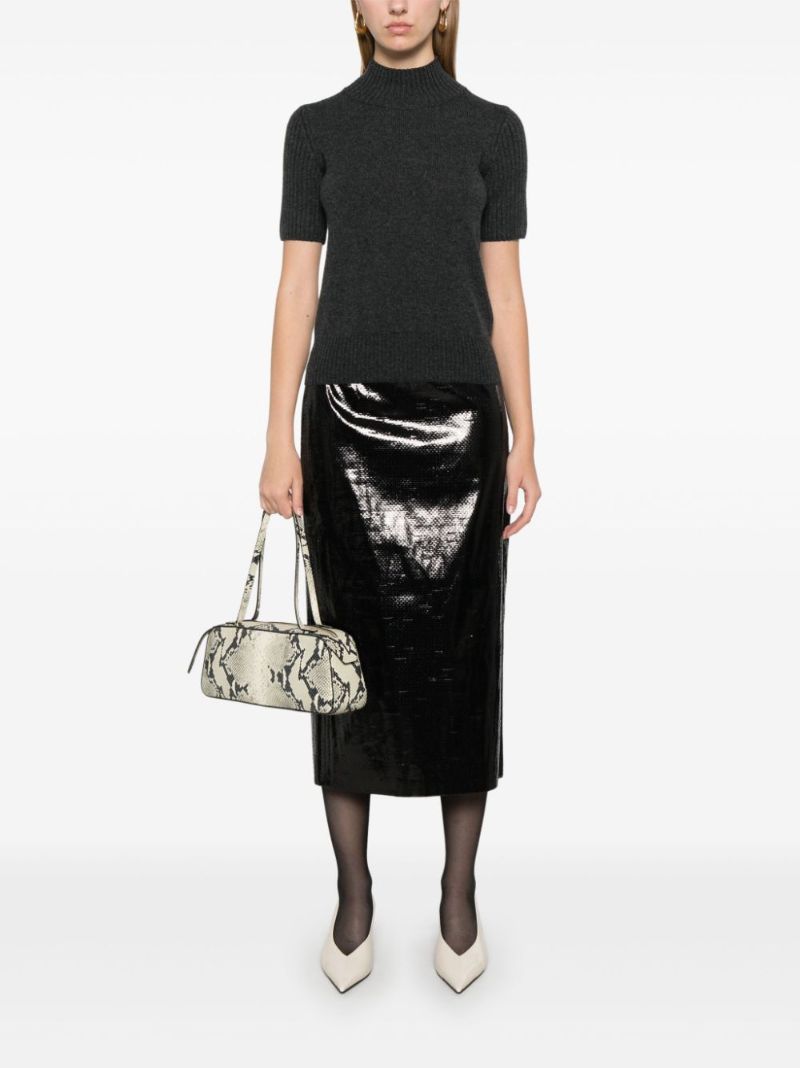 Black Cashmere Top