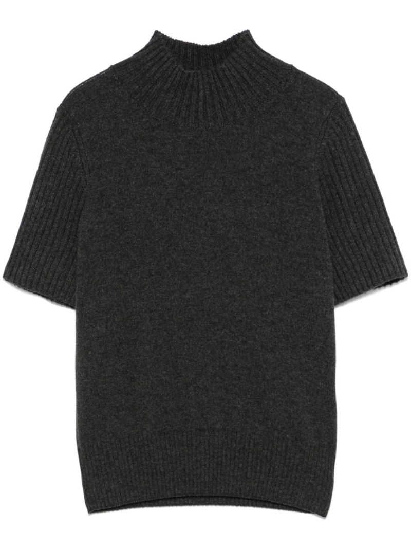 Black Cashmere Top