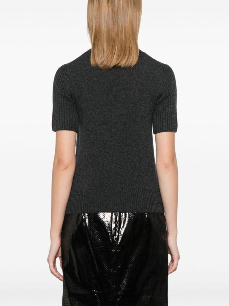 Black Cashmere Top