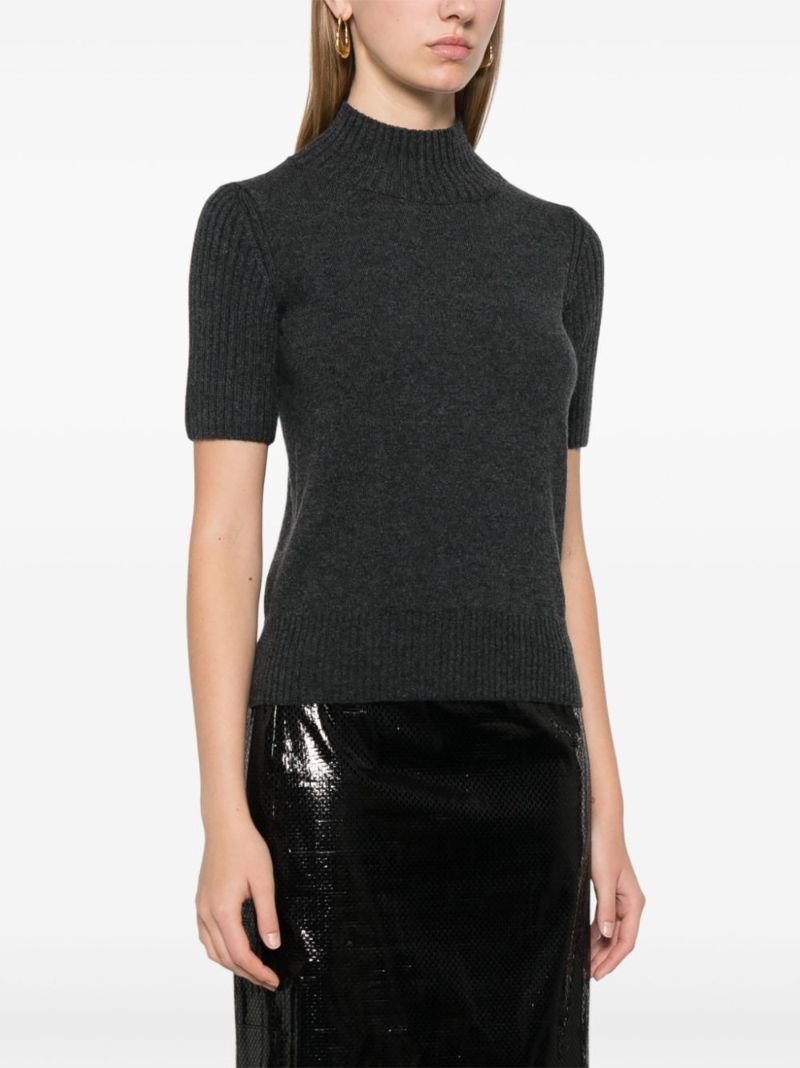 Black Cashmere Top