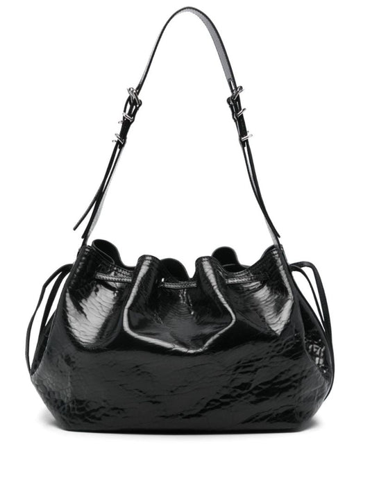 Black Pumpkin Medium Shoulder Bag
