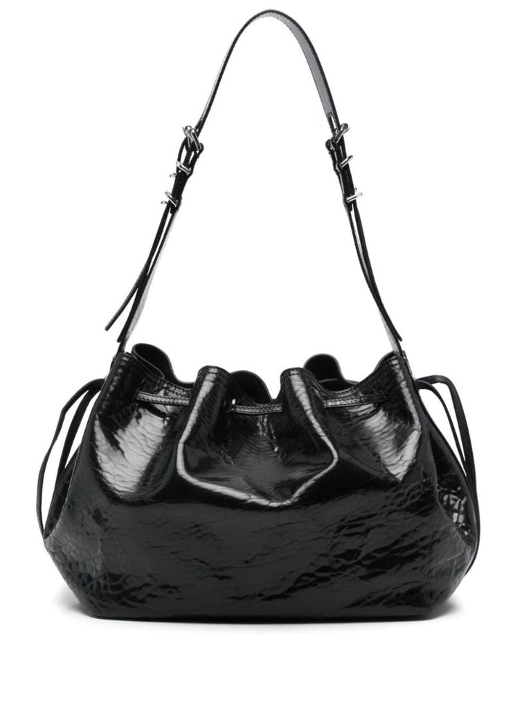 Black Pumpkin Medium Shoulder Bag