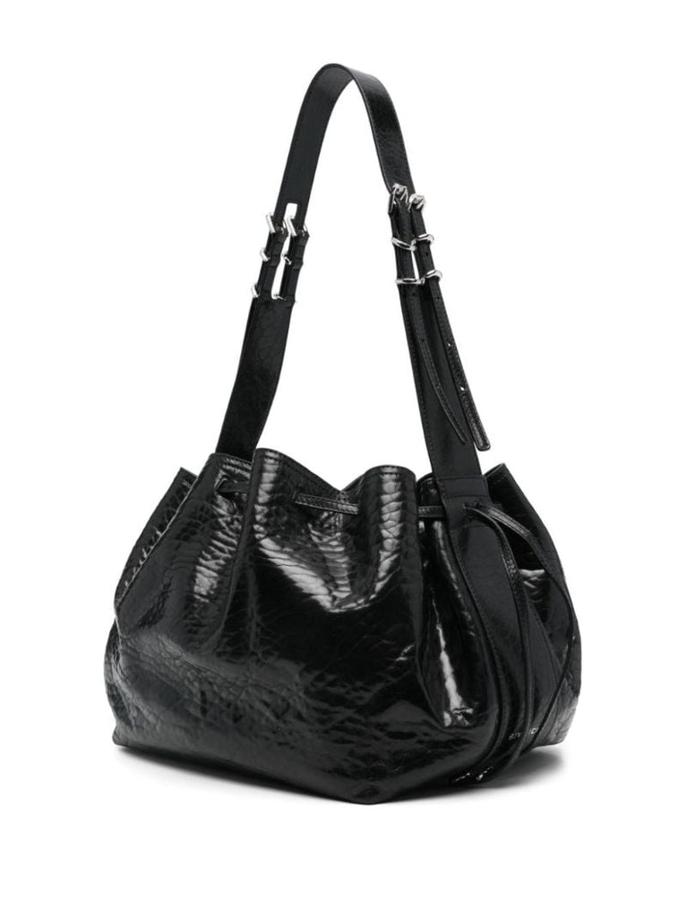 Black Pumpkin Medium Shoulder Bag