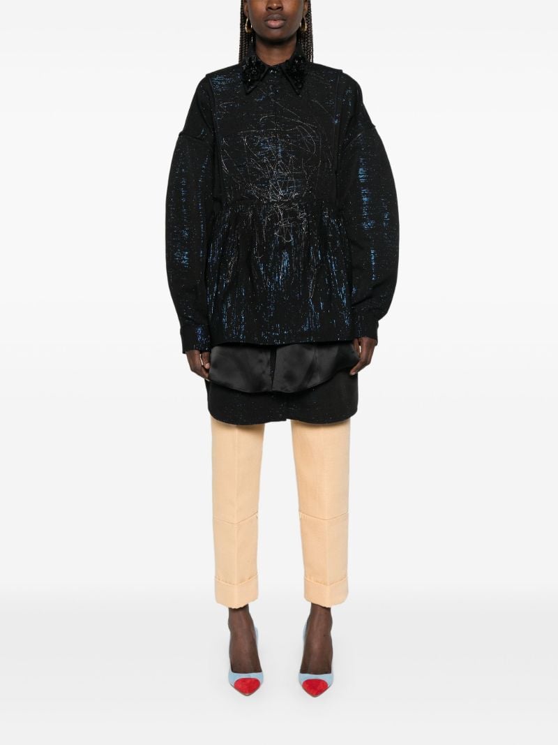 Black Metallic Jacket