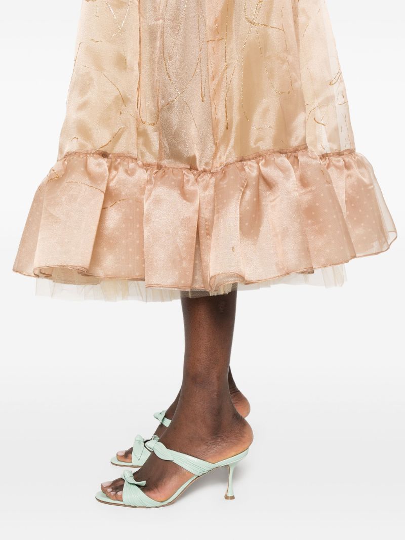 Neutrals Satin Skirt