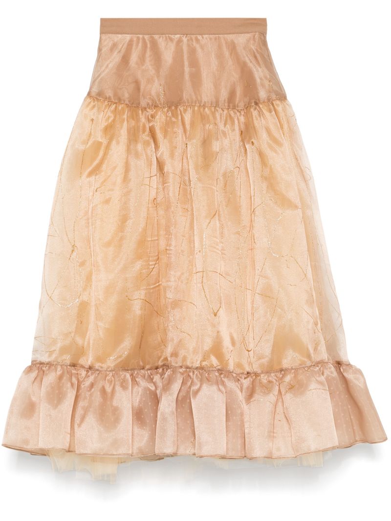 Neutrals Satin Skirt