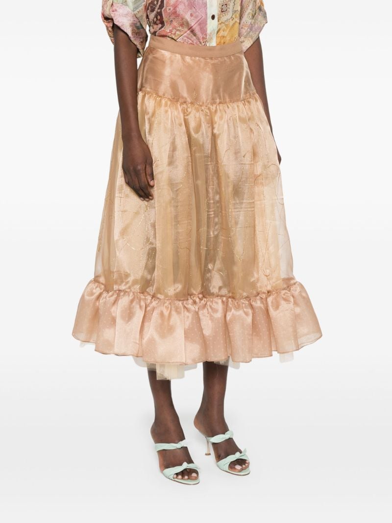Neutrals Satin Skirt