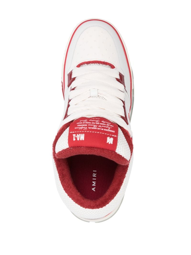 Red Ma-1 Sneakers