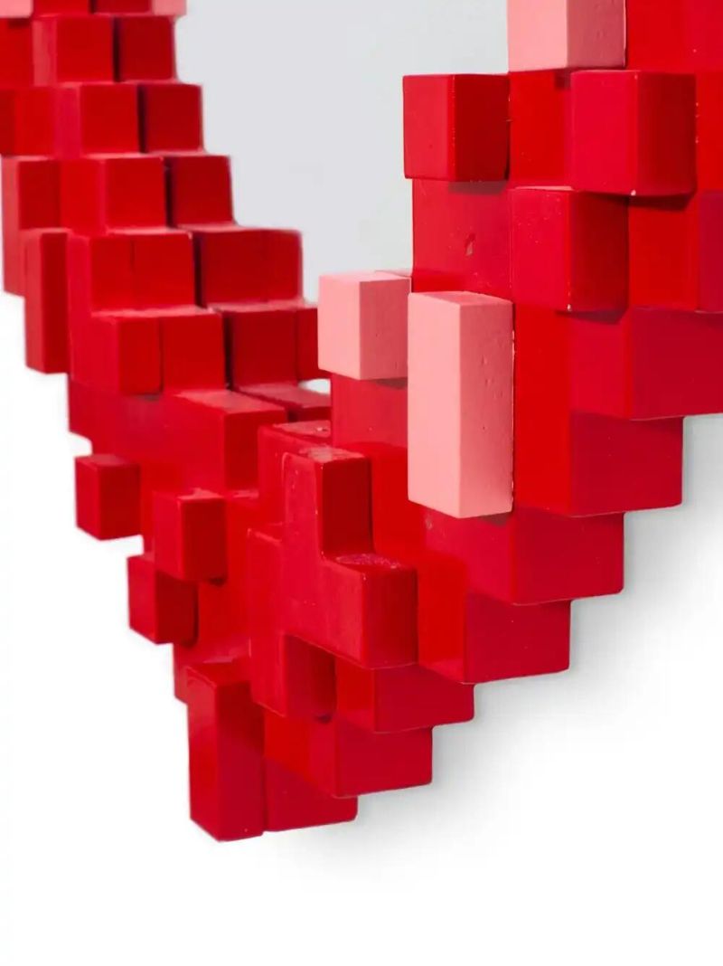 Red Pixel Mirror