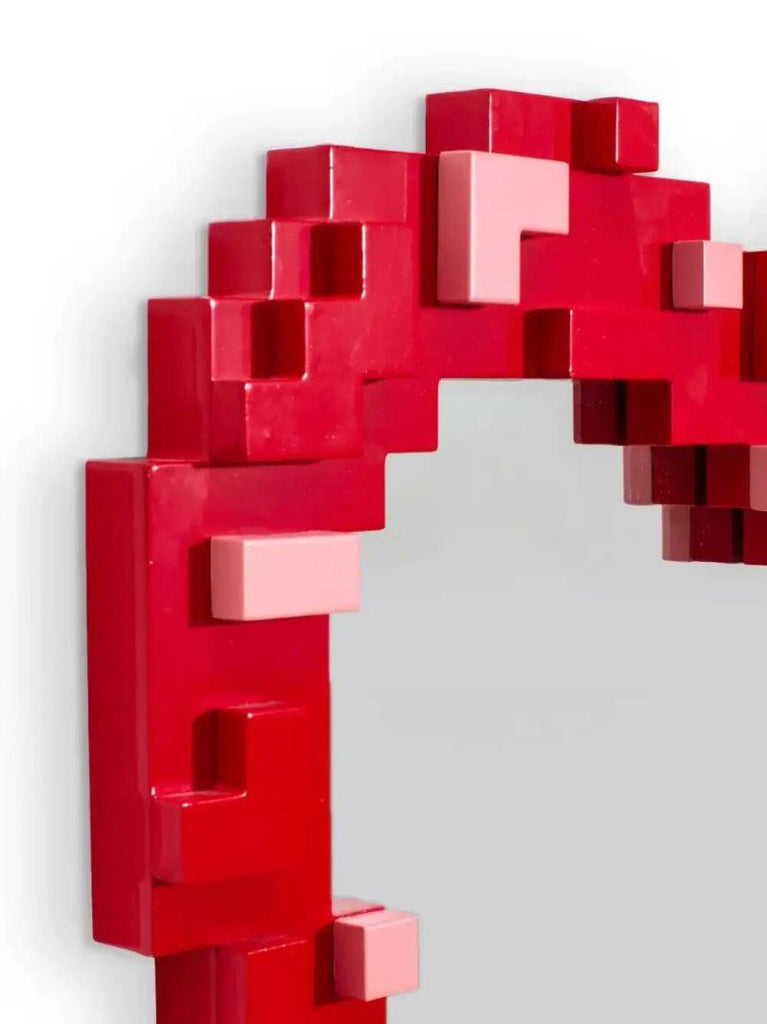 Red Pixel Mirror
