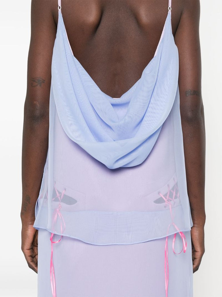 Purple Layered Dress