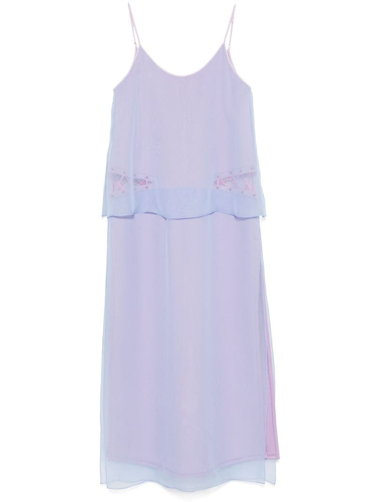 Purple Layered Dress