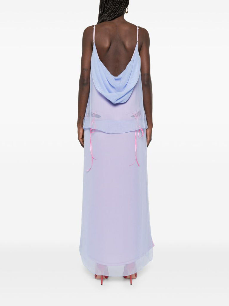 Purple Layered Dress