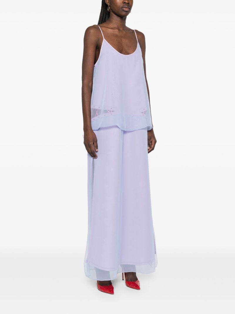 Purple Layered Dress
