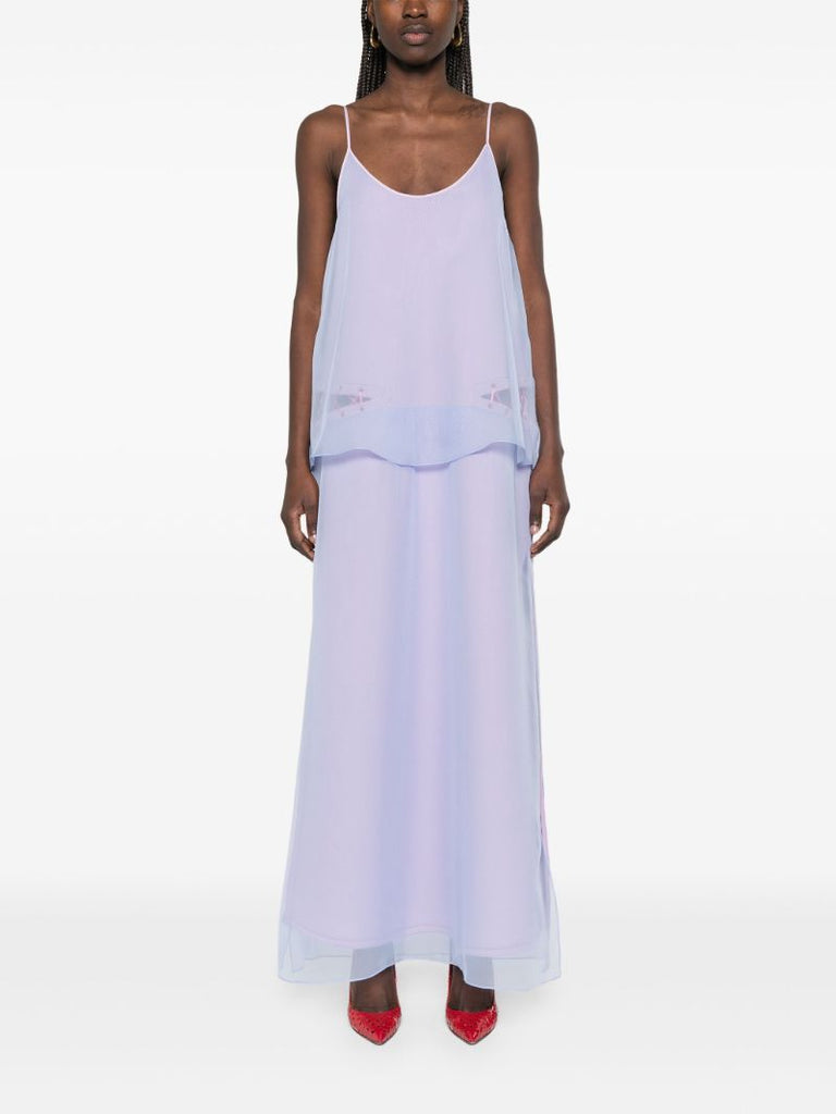 Purple Layered Dress