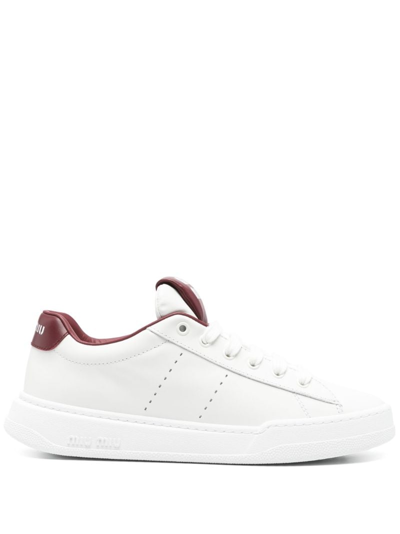 White Leather Sneakers