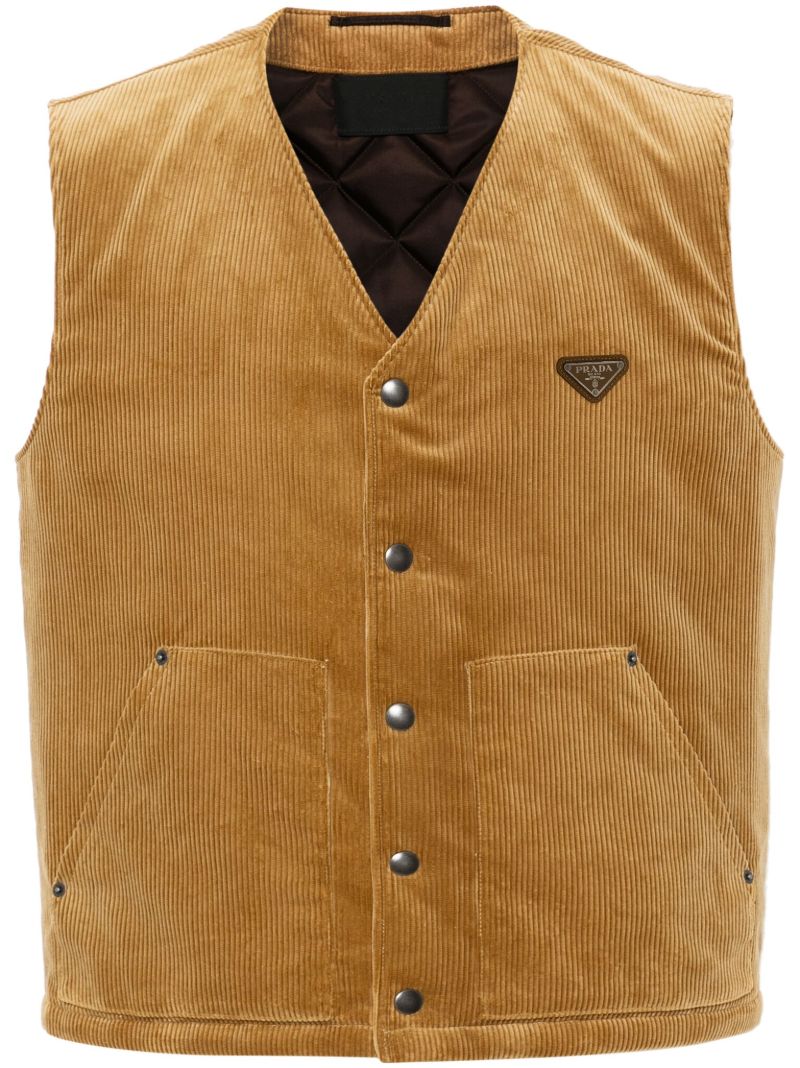 Triangle-logo Waistcoat