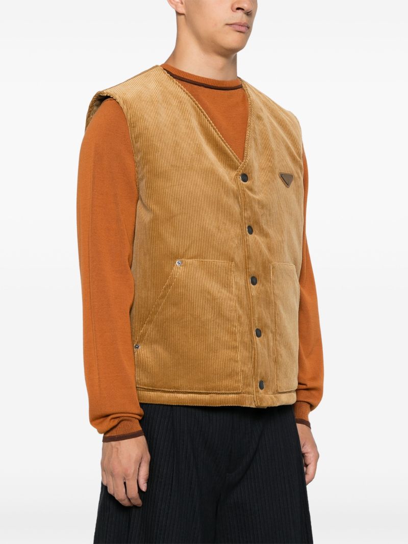 Triangle-logo Waistcoat