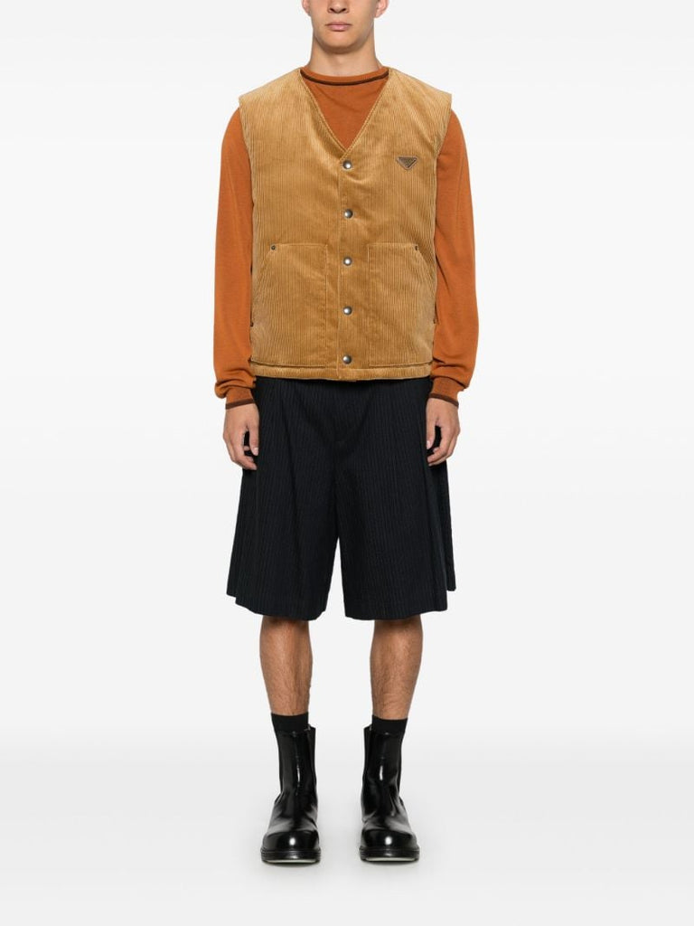 Triangle-logo Waistcoat