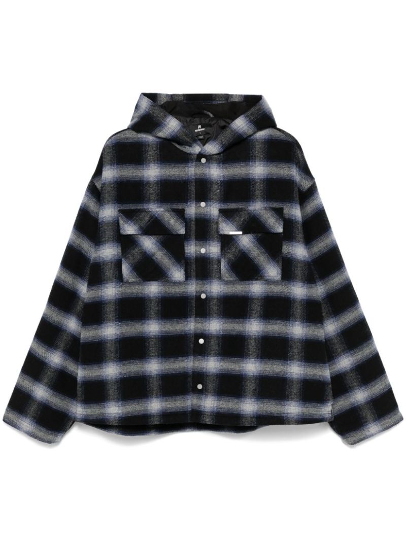 Blue Hooded Jacket