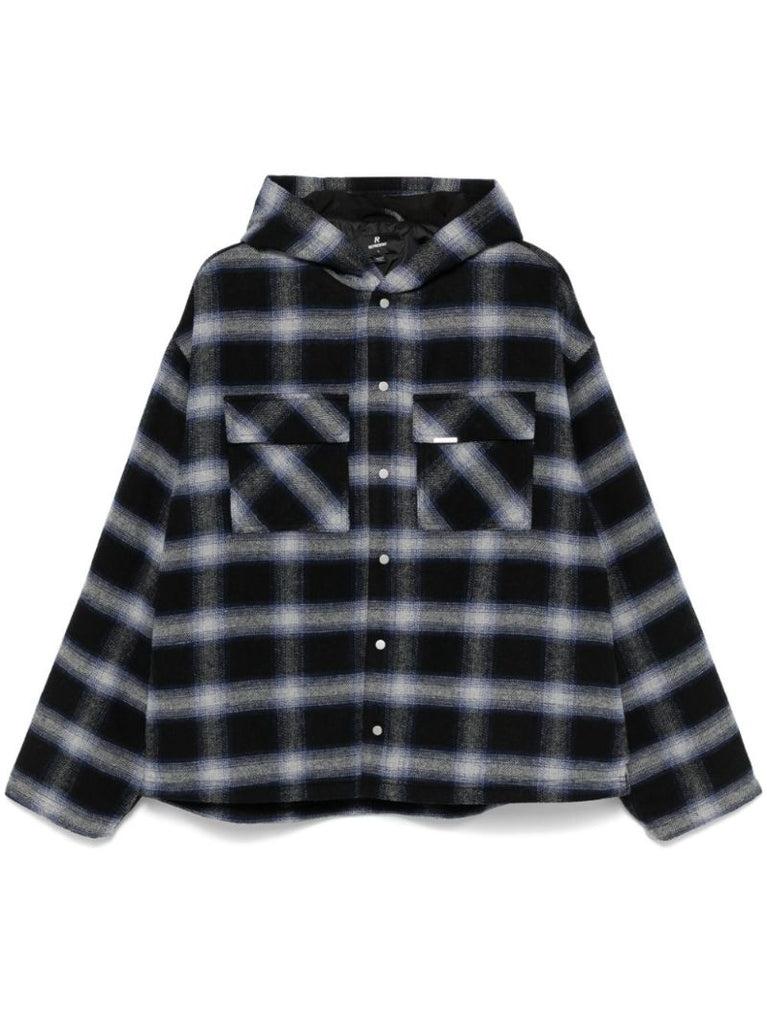 Blue Hooded Jacket