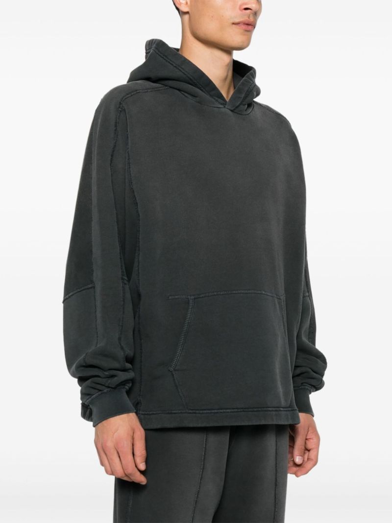 Black Side-slit Hoodie