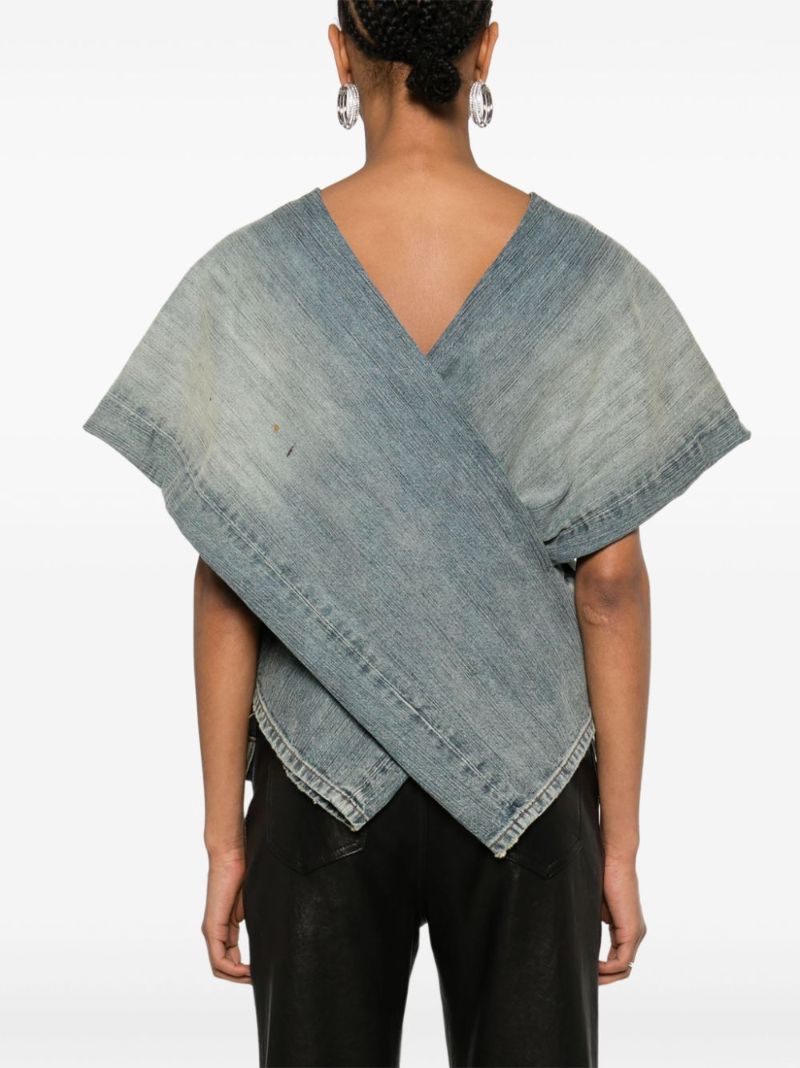 Denim Pants Top