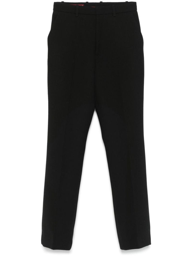 Light Wool CrÃ_x0083_Âªpe Trousers