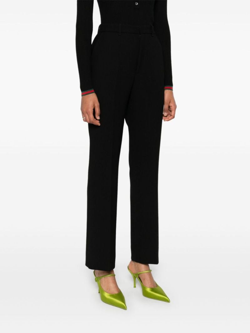 Light Wool CrÃ_x0083_Âªpe Trousers